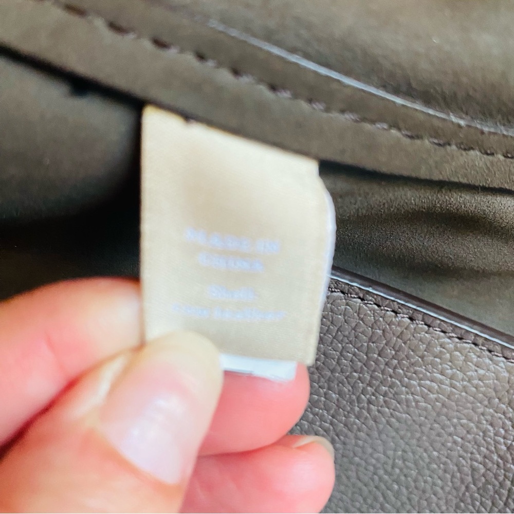 Banana Republic Ashbury Shearling Leather Tote - Picture 7 of 9